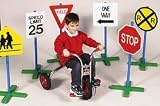 Guidecraft Drivetime Signs - Set of 6