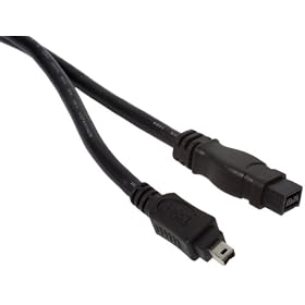 Techlink WiresNX - Firewire 800 9 Pin Plug To Firewire 800 4 Pin Plug - 2m