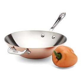 All-Clad Cop-r-Chef Stir Fry Pan 10-in. by All-Clad