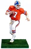 McFarlane Toys NFL Sports Picks 12 Inch DELUXE Action Figure John Elway (Denver Broncos) Orange Jersey