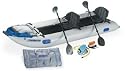 Sea Eagle 395ps PaddleSki Catamaran Kayak Pro Kayak Package