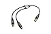 Monster CableLinks Y-Adapter, XLR Male to (2) XLR Female (MCL MX2FX)