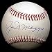 Joe DiMaggio Hand Signed AL Baseball