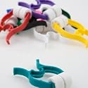 'The Clip&trade;', Disposable Nose Clip Only, Assorted Colors - 100/Box
