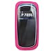 Crystal Hard PINK Rubberized Cover Case for Pantech Impact P7000 + PINK swivel belt clip [WCS323]