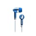 Coby CVE53BLU Jammerz Attitduz Stereo Earphones, Blue
