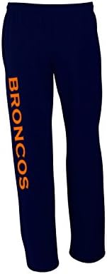 Mens Broncos Sweatpants Navy Blue Sizes Small - XL (X-large)