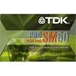 TDK 60 MIN PRO PREM HIGH BIASAUDIO TAPE W CASE BIAS AUDIO TAPE W CASE