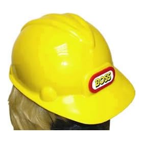 Construction Boss Hat (plastic, child size)