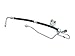 Nichirin 497201W300 Power Steering Pressure Hose