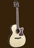 Sierra SAS30CE Acoustic Electric Cutaway Guitar Set- Sunrise Series