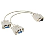 Produkt-Bild: VGA VERTEILER SPLITTER KABEL 1 PC -->> 2 MONITORE