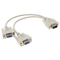 VGA VERTEILER SPLITTER KABEL 1 PC -->> 2 MONITORE