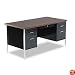 Double Pedestal Steel Desk