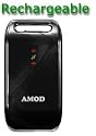AGL3080-Rechargeable: Amod AGL3080 GPS Data Logger Rechargeable (SiRF III, Driverless, 128MB, Push to Log, Rechargeable Batteries included) (Windows and Mac Compatible)