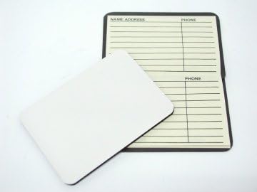 Magnetic Telephone Book 10pcs Set White