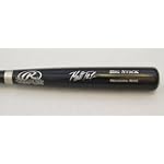 Mark Teixeira Signed Bat - Black Big Stick GAI - Autographed MLB Bats