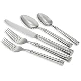 Monique Lhuillier for Royal Doulton Pointe d'Esprit 5-Piece Flatware Place Setting