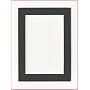 Charcoal - Dark Gray Acid Free Picture Frame Mat 16x20