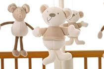 Baby Activity Cot Musical Mobile - Vanilla & Fudge