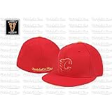 Mitchell & Ness Calgary Flames Vintage Fitted Hat