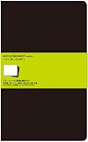 MOLESKINE モレスキン カイエ プレーンノート・無地・3冊セット・ラージ・黒