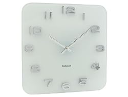 Karlsson Wall Clock Vintage Glass