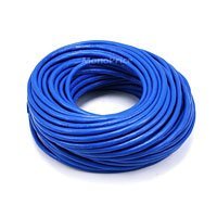 100FT Cat6A 500MHz STP Ethernet Network Cable - Blue