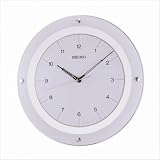 Curved Glass Crystal Wall Clock