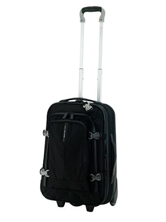 Voyager Hybrid Nylon Trolley 20" Black