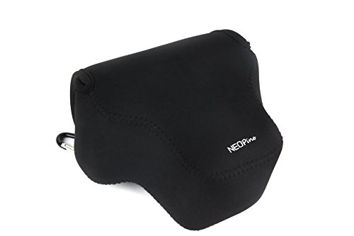 NEOPine Camera Case Neoprene Soft Camera Sleeve Bag for Fujifilm XT1(18-55MM) Black