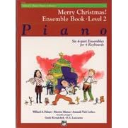 Alfred Publishing 00-14502 Alfred's Basic Piano Course: Merry Christmas Ensemble, Book 2
