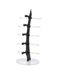 Health and Beauty: World Pride? 5 Pair Eyeglass Holder Sunglass Display Stand (Black) - World Pride