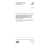 ISO 13694:2000, Optics and optical instruments -- Lasers and laser-related equipment -- Test methods for laser beam power (energy) density distribution