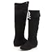 Michael Antonio Skull Knee-High Boots 5.5 Black
