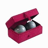 Green Natural Stone Health Balls Increase Hand Dexterity and Circulation Comes in Silk Gift or Storage Box Green Natural Stone Health Balls Increase Hand Dexterity and Circulation Comes in Silk Gift or Storage Box