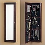 Southern Enterprises Wall Mount Jewelry Armoires
