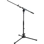 K & M Microphone Stand - low level w/2 piece boom arm