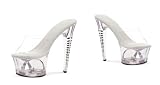 Women's 650-VANITY, 6 Pointed Stiletto Mule by Ellie Shoes
