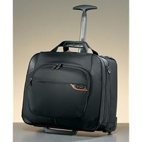 Samsonite PRO-DLX BUSINESS Laptop Rolling Tote - Notebook carrying case - 15.4