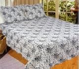 Black French Country Quilts Luxury Queen Coverlet