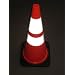 28" Orange Traffic Cones w/ 4" & 6" 3M Reflective Collars