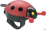 Dimension Ladybug Ping Bell, Red with Black Spots