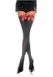 Plus Size Nylon Over The Knee With Bow