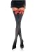 Plus Size Nylon Over The Knee With Bow