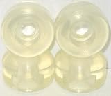 52mm CLEAR Gel Skateboard Wheels Skateboards 52mm 98A