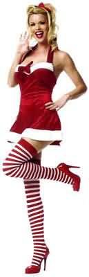 Santa's Little Helper Costume Includes Cool Stockings!