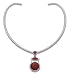 Carnelian necklace, 'Sugar Candy' 16" L