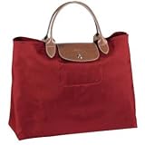 Longchamp - Le Pliage Open Tote, Red