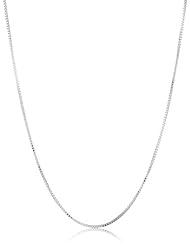 Duragold 14k Gold Polished Box Chain Necklace (.9mm)